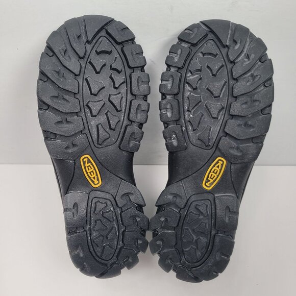 Keen Men's Black Leather Work Boots 1007680 US Size 7.5 Built in USA - Picture 7 of 9